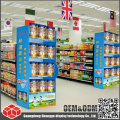 SUNSG top quality durable supermarket floor display stand